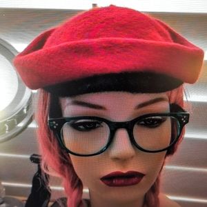 Vintage Look Eyeglasses/Sunglasses Peacock Green Cateye Frames